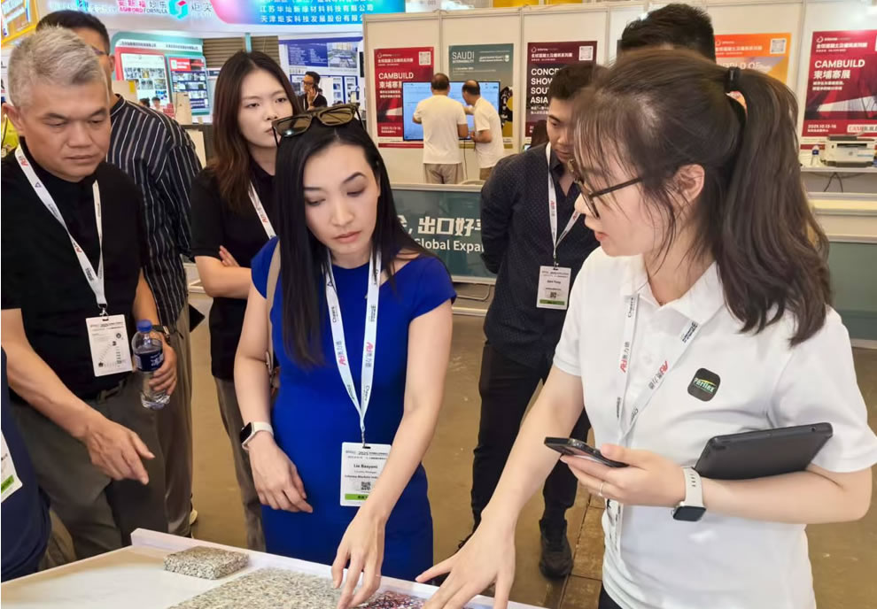 Perflex tham gia triển lãm World of Concrete Thượng Hải
